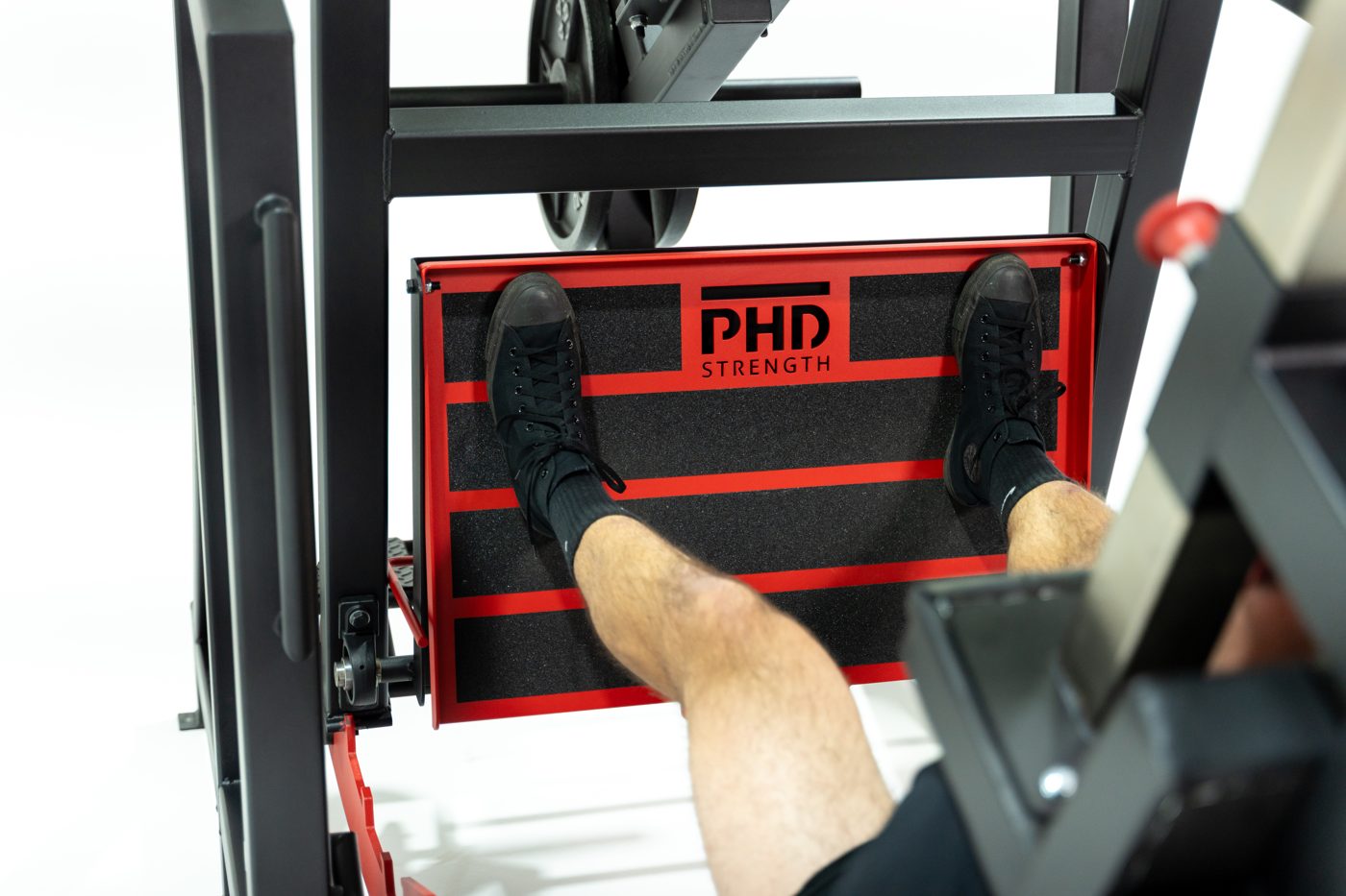 Large foot plate with full foot placement options